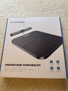 Hume Health scale body analyzer.